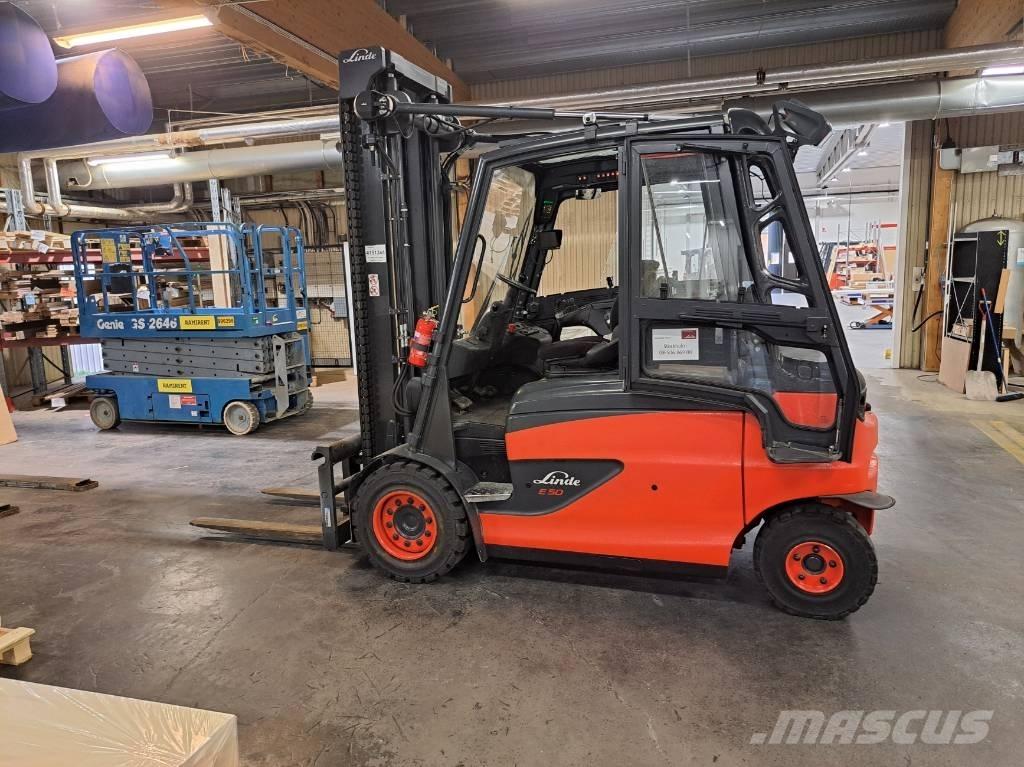 Linde E50HL-01 Električni viljuškari