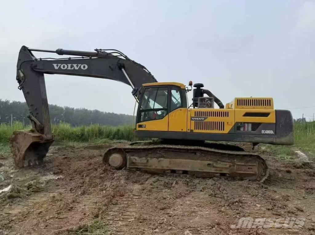Volvo EC 480 D L Bageri guseničari