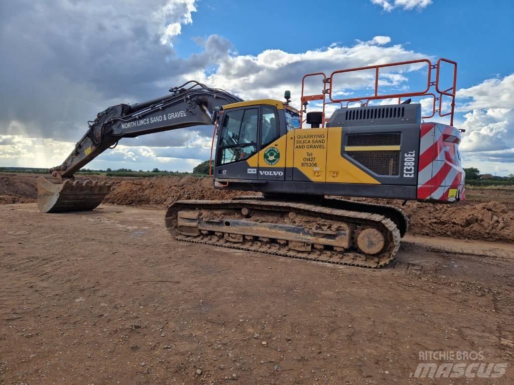 Volvo EC380EL Bageri guseničari