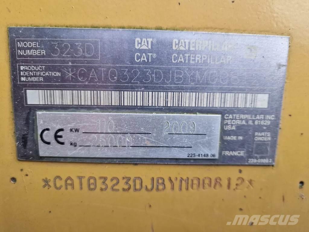 CAT 323d Bageri guseničari