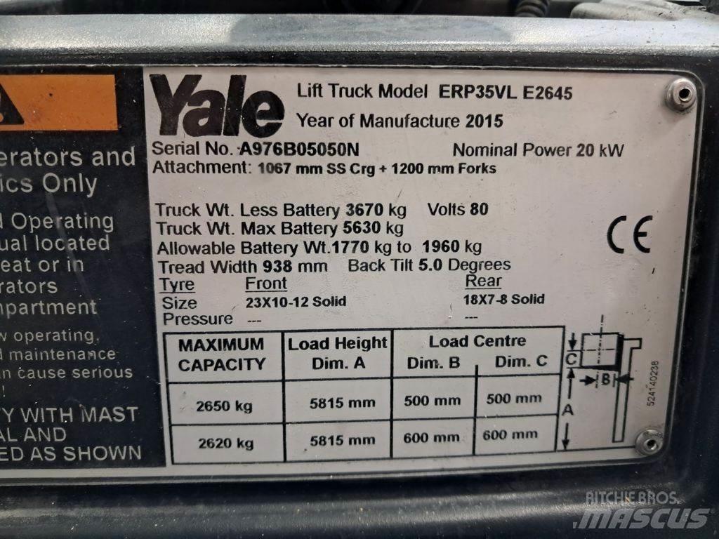 Yale ERP35VL Električni viljuškari