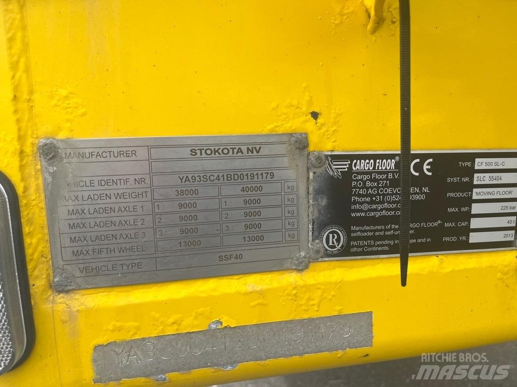 STOKOTA CargoFloor Poluprikolice za piljevinu