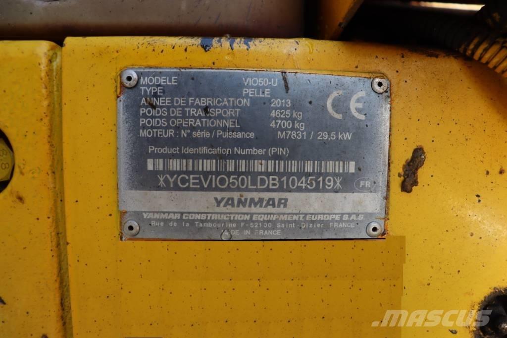 Yanmar Vio 50 U Mini bageri < 7t