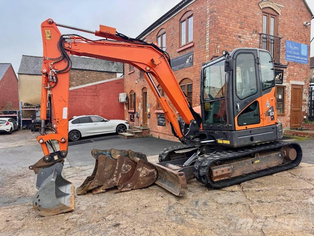 Doosan DX 63 R Mini bageri < 7t