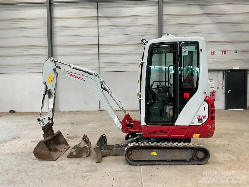 Takeuchi TB 216 Mini bageri < 7t