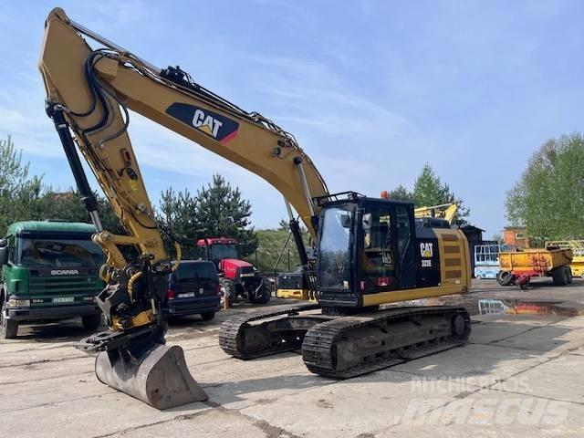 CAT 323 EL Bageri guseničari