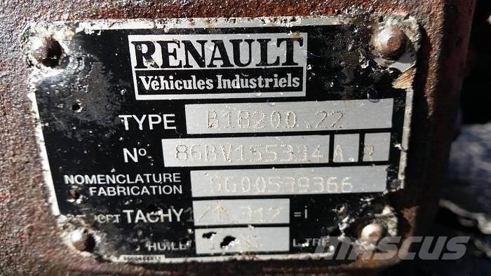 Renault B18200.22 Ostale kargo komponente