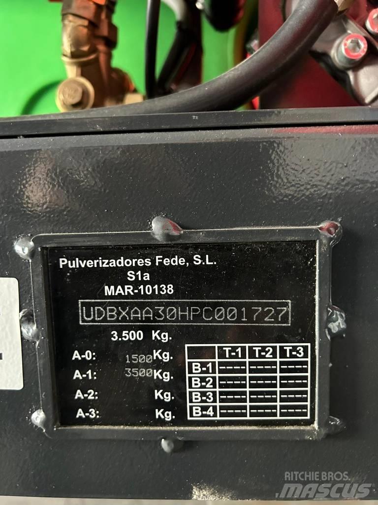  FEDE FUTUR 10.0 Prskalice za vinogradstvo