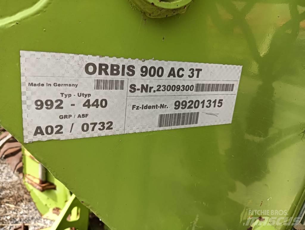 CLAAS Orbis 900 AC Glave hederi za kombajne