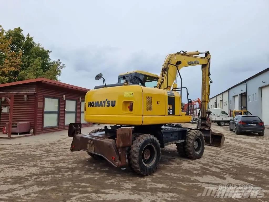 Komatsu PW 160-7 Bageri točkaši