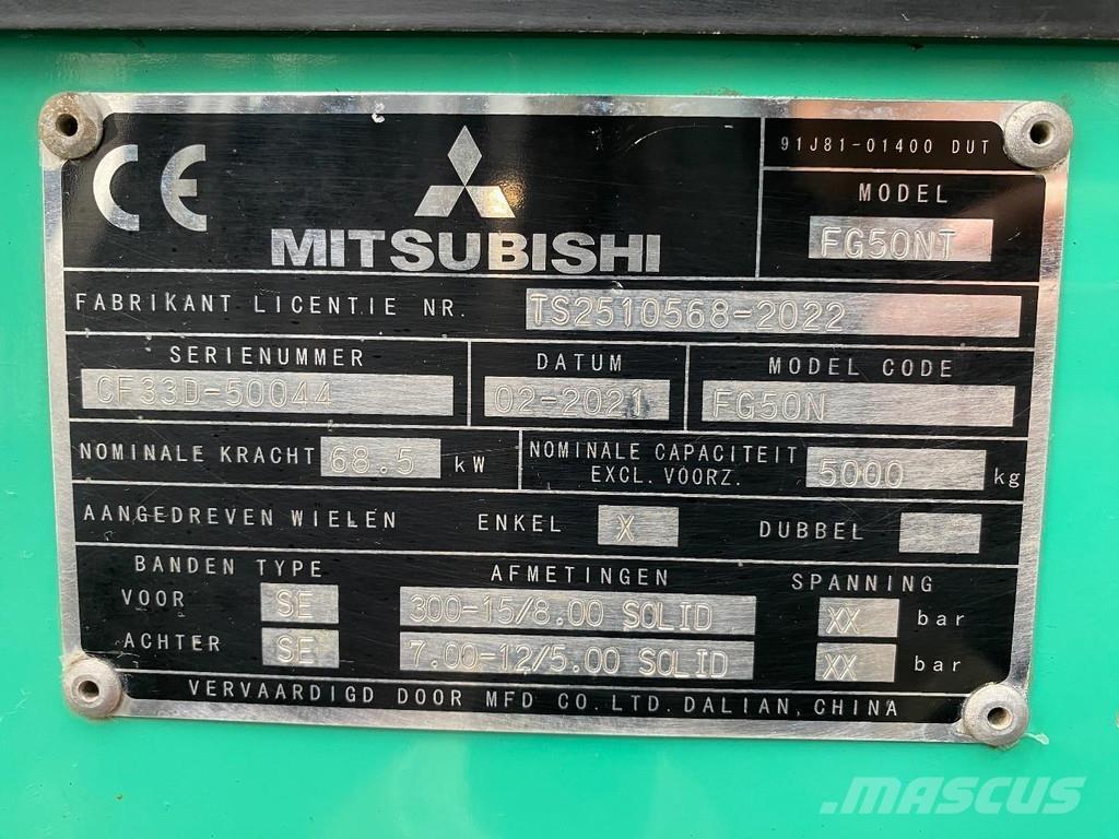 Mitsubishi FG50NT Plinski viljuškari
