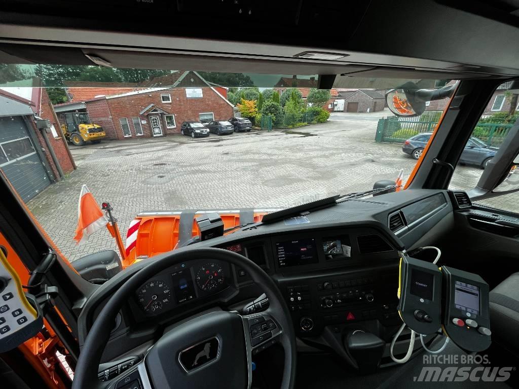 MAN TGS 28.430 Rol kiper kamioni sa kukom za podizanje tereta