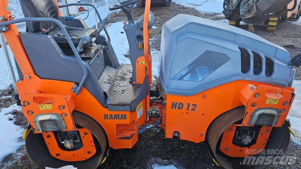 Hamm HD 12 VV Valjci sa duplim bubnjem
