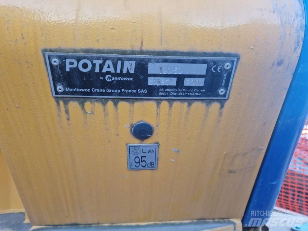 Potain IGO 50 Prenosni kranovi