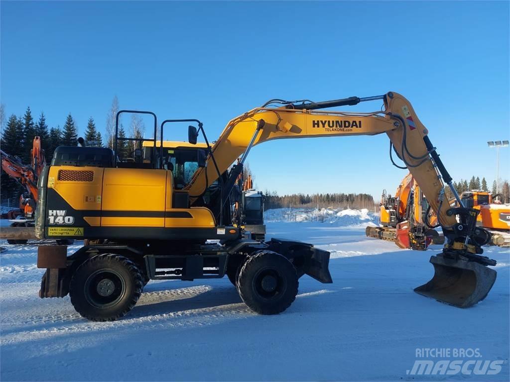 Hyundai HW140 Bageri točkaši