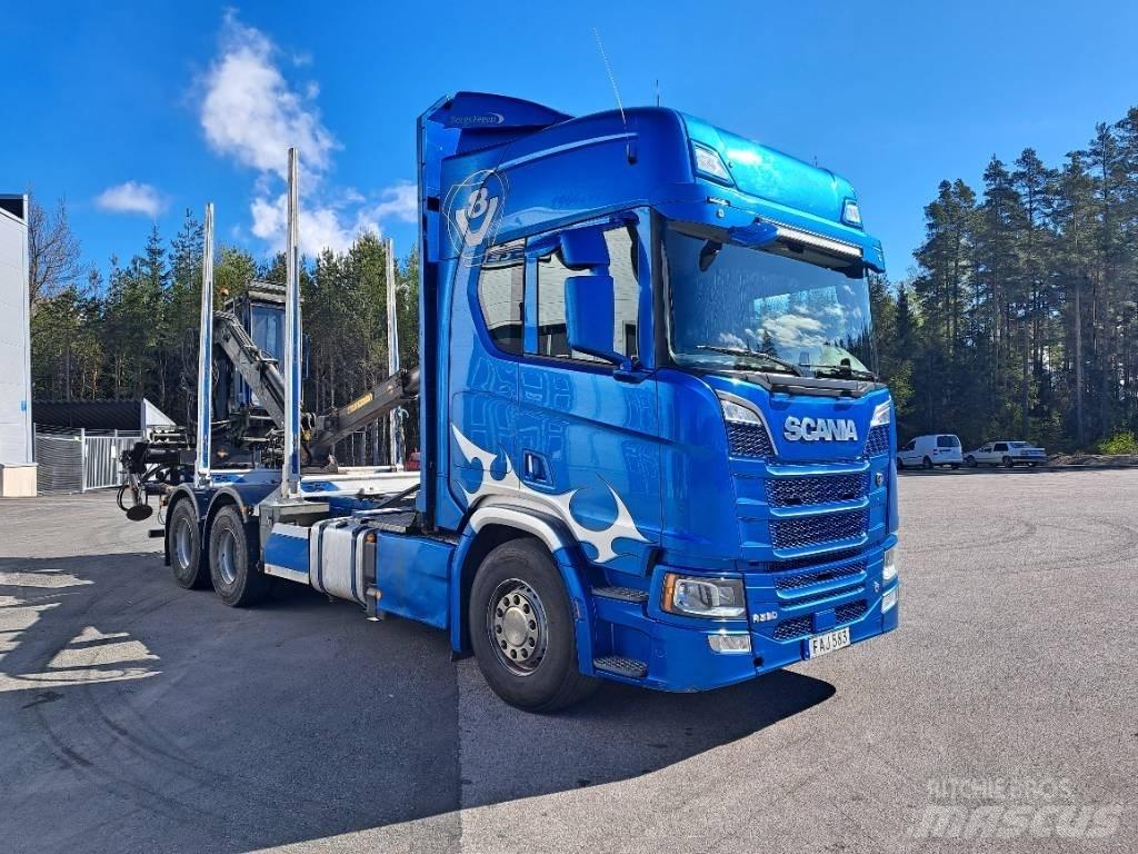 Scania R580B6X4NB Kamioni za drva Šticari