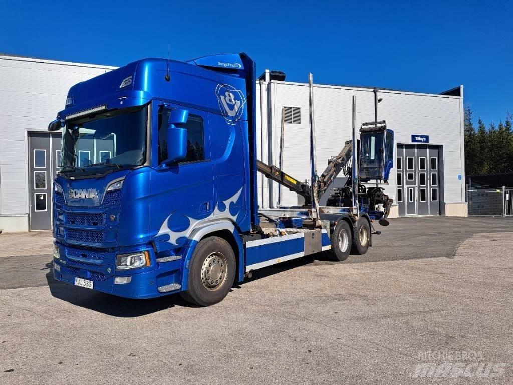 Scania R580B6X4NB Kamioni za drva Šticari