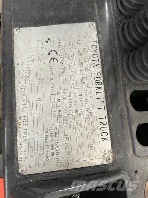 Toyota 62-7FDF30 Dizelski viljuškari