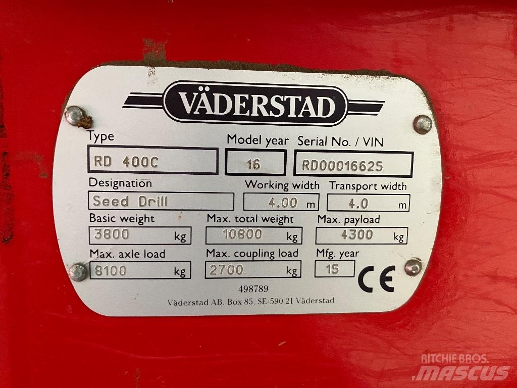 Väderstad Rapid400C Sejačice