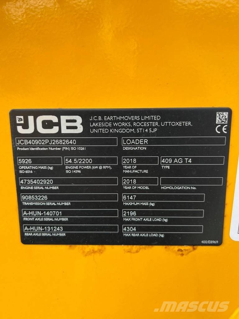 JCB 409 Utovarivači na točkove