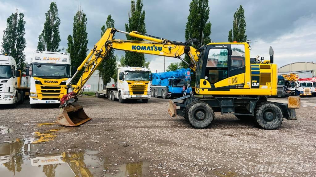 Komatsu PW 158 Bageri točkaši
