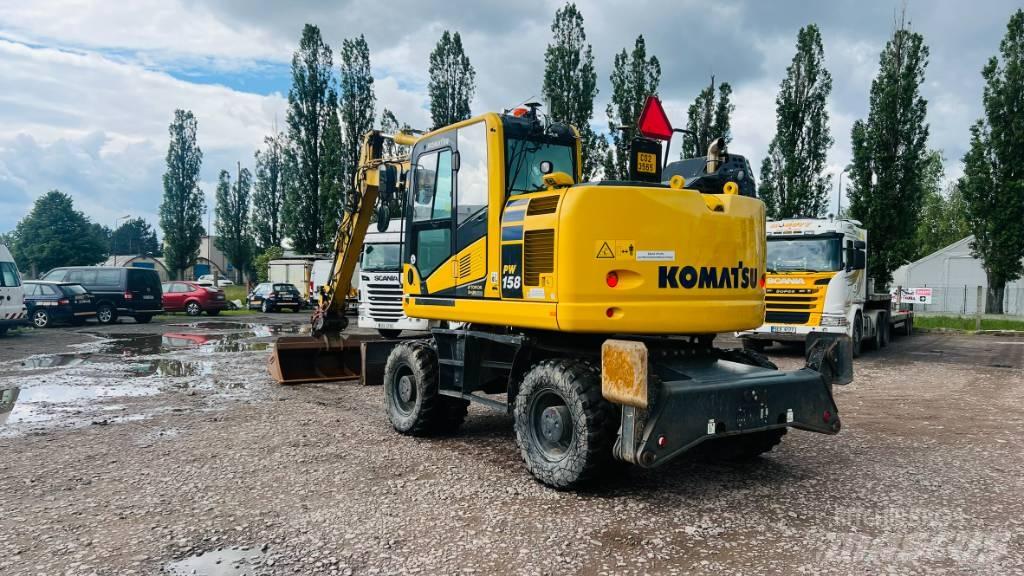 Komatsu PW 158 Bageri točkaši
