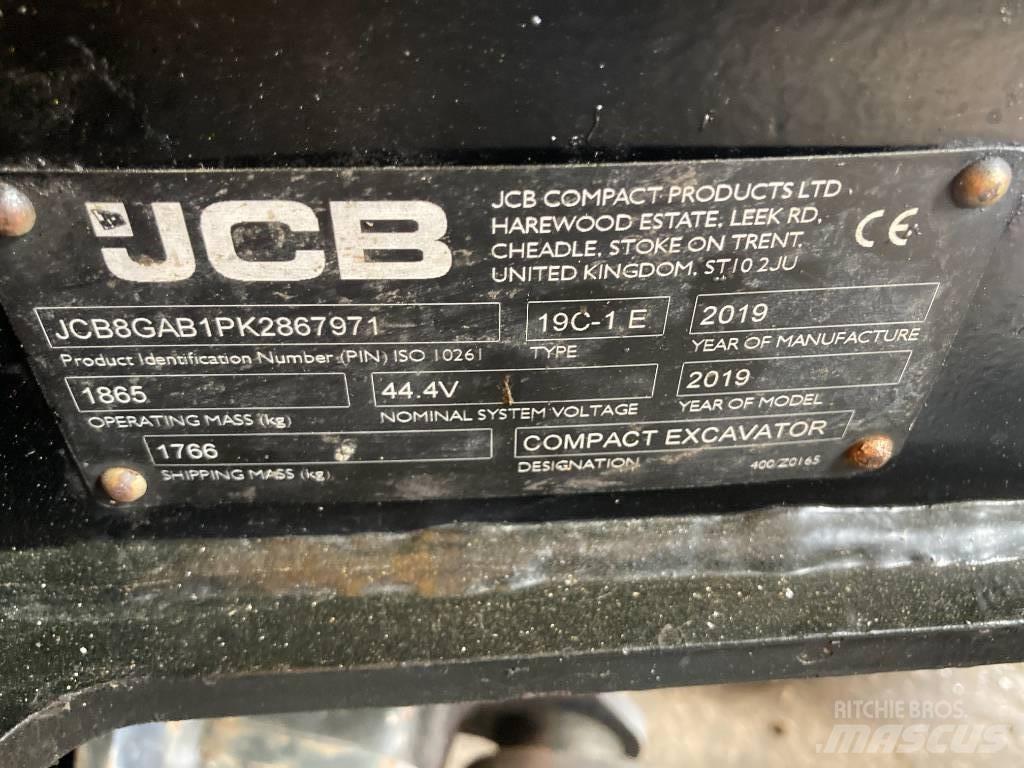 JCB 19 C-IE Mini bageri < 7t