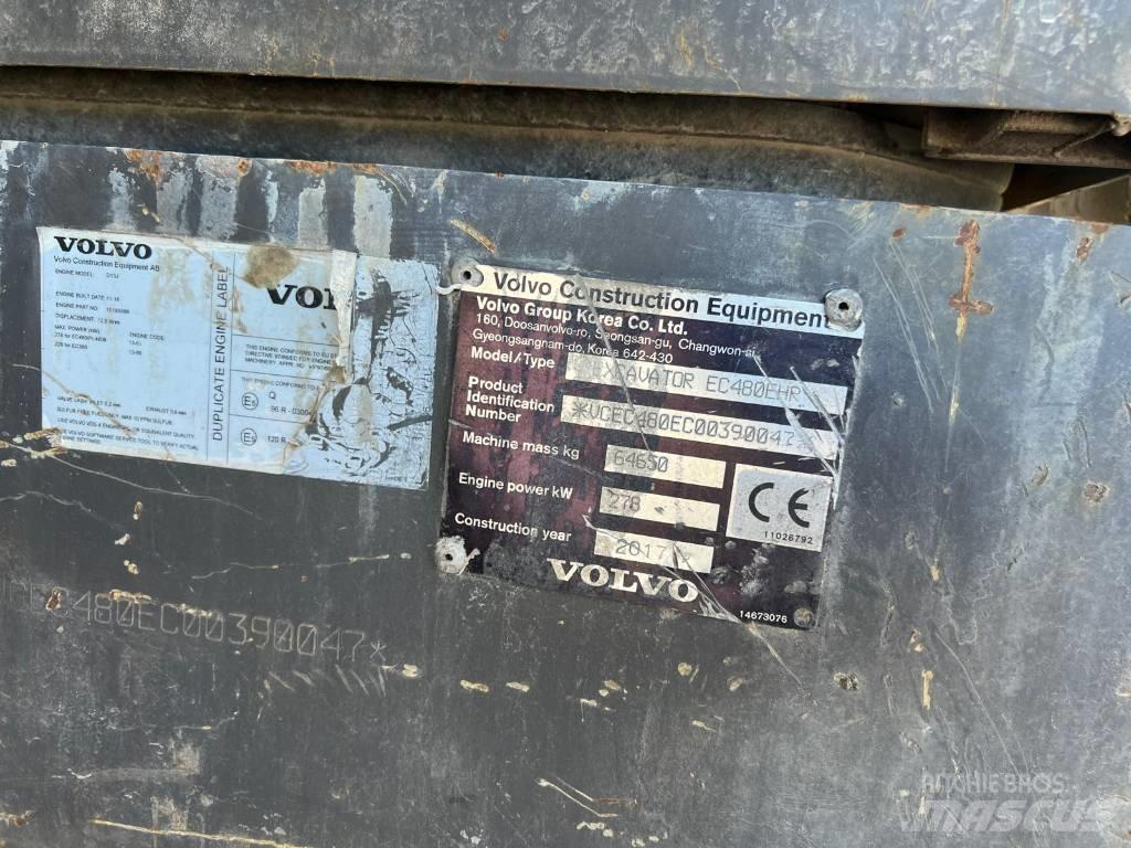 Volvo EC480EHR Bageri za rušenje