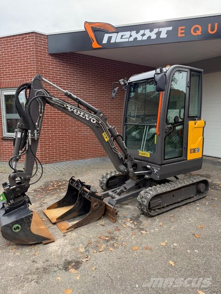 Volvo EC 18 E Mini bageri < 7t