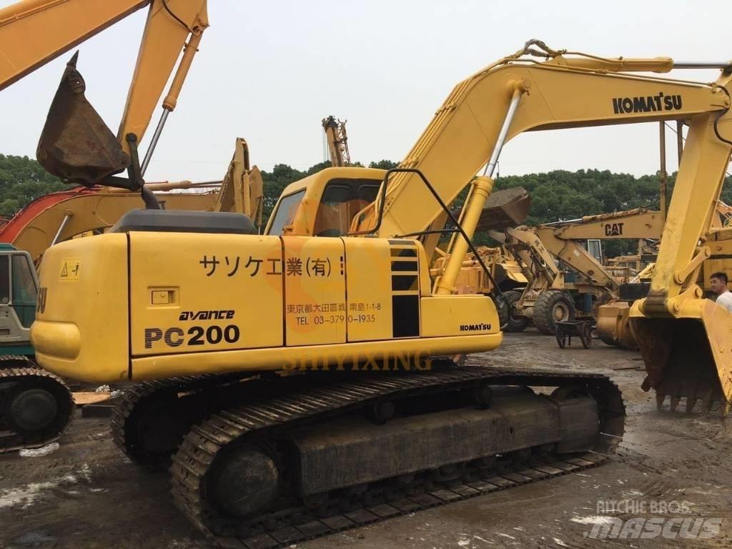 Komatsu PC 200 Bageri guseničari