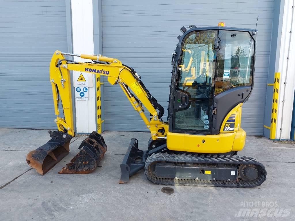 Komatsu PC26MR-5 Mini bageri < 7t