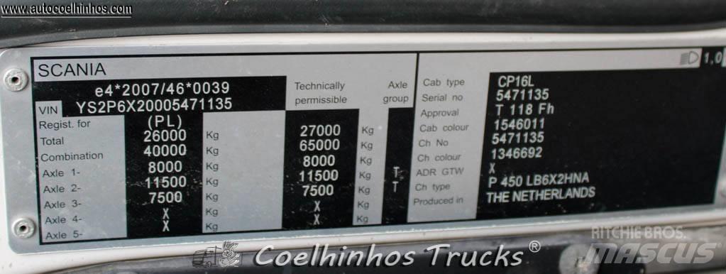 Scania P 450 Kontejnerski kamioni