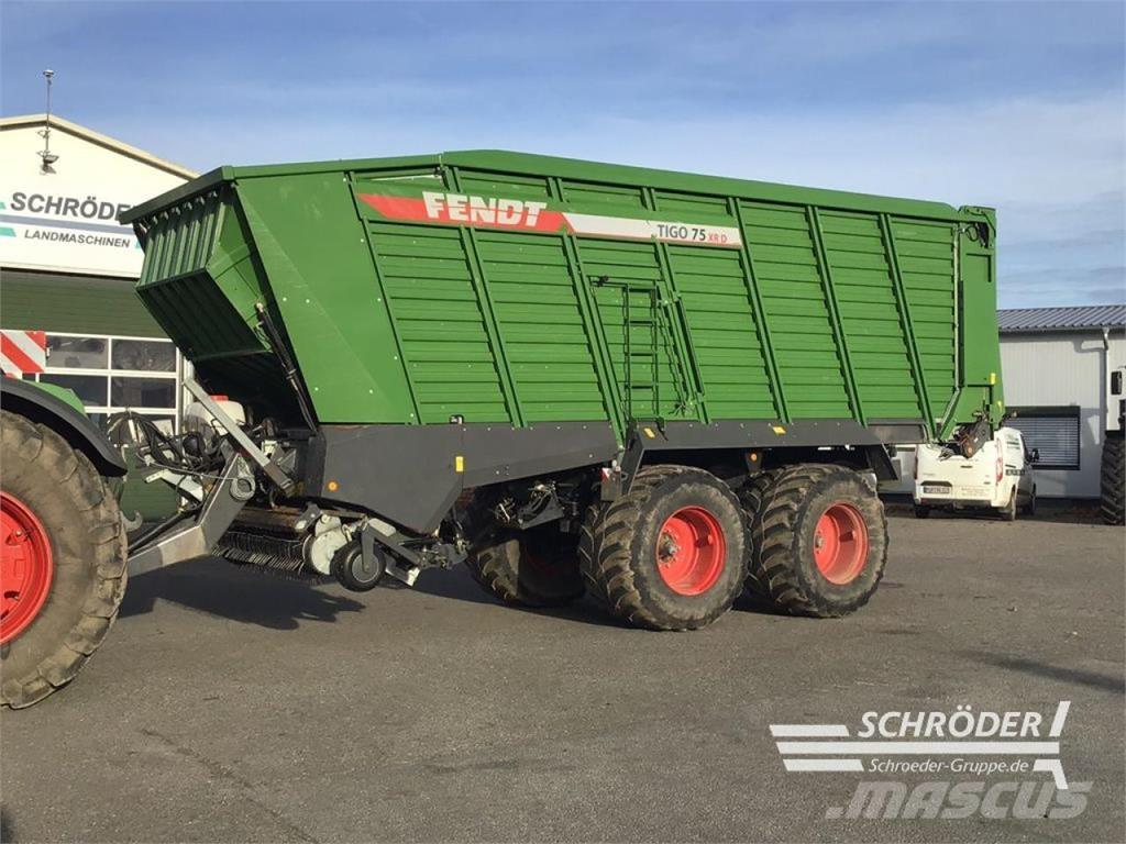 Fendt TIGO 75 XR Samoutovarne prikolice