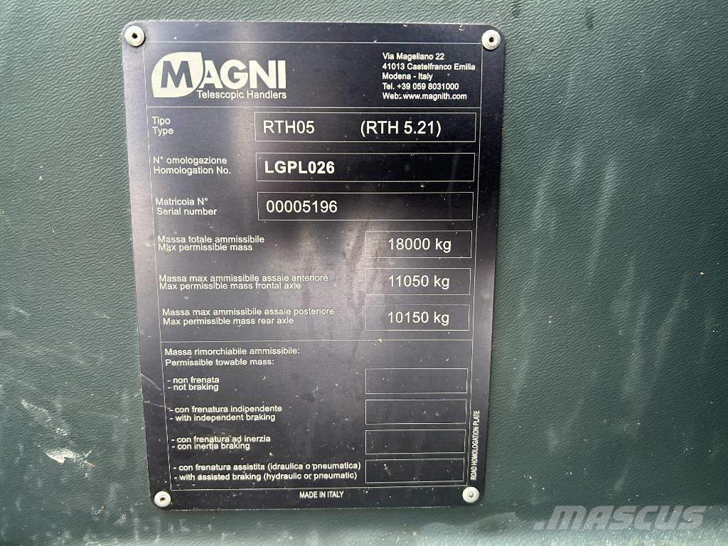 Magni RTH 5.21 Teleskopski viljuškari