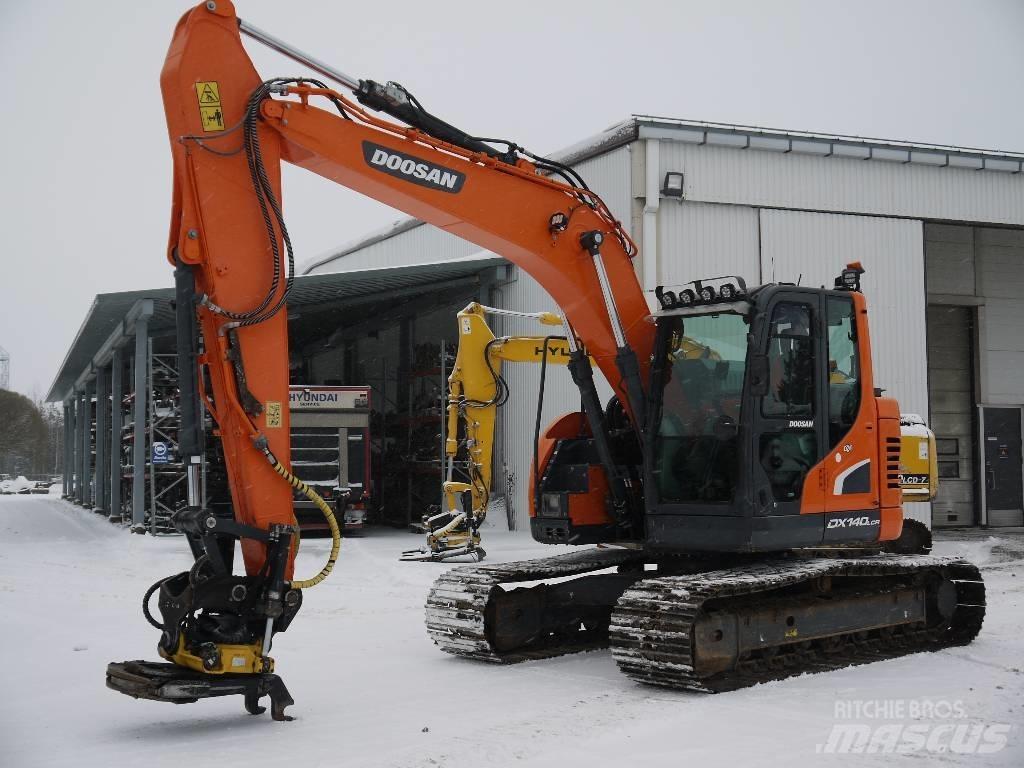 Doosan DX 140 LCR-5 Bageri guseničari