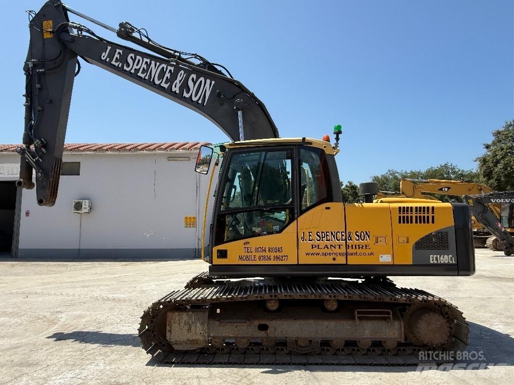 Volvo EC 160 C L Bageri guseničari