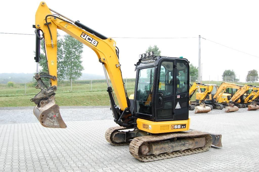JCB 55Z-1 Aircon Mini bageri < 7t