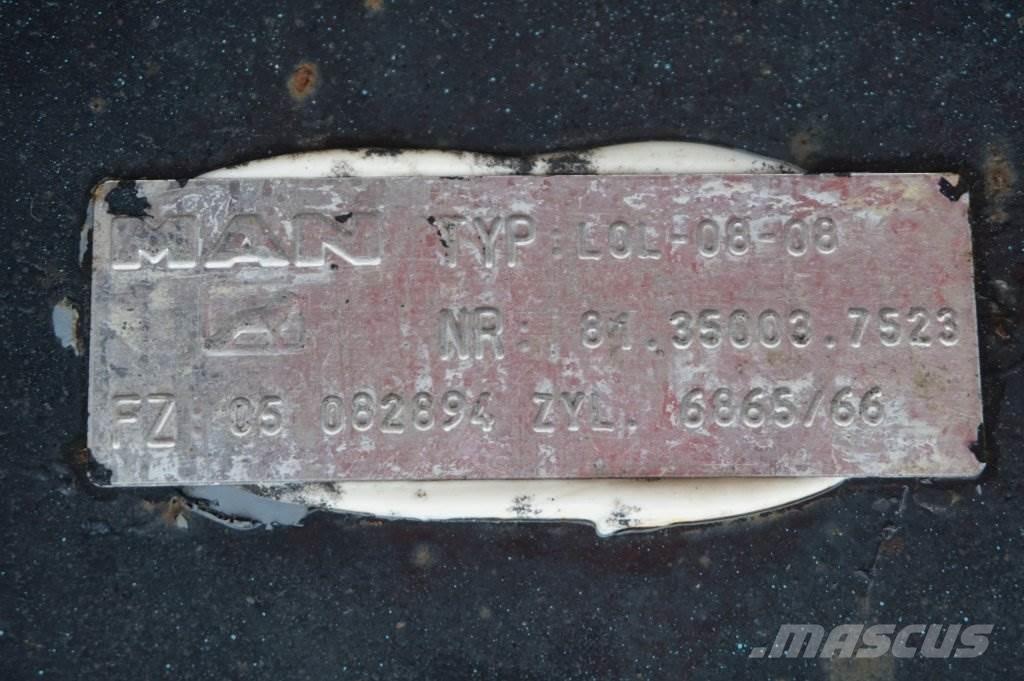 MAN LOL-08-08 Osovine