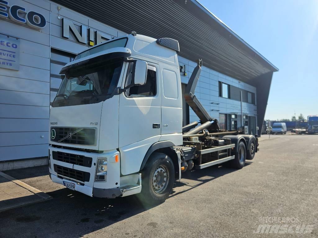 Volvo FH12 460 Rol kiper kamioni sa kukom za podizanje tereta