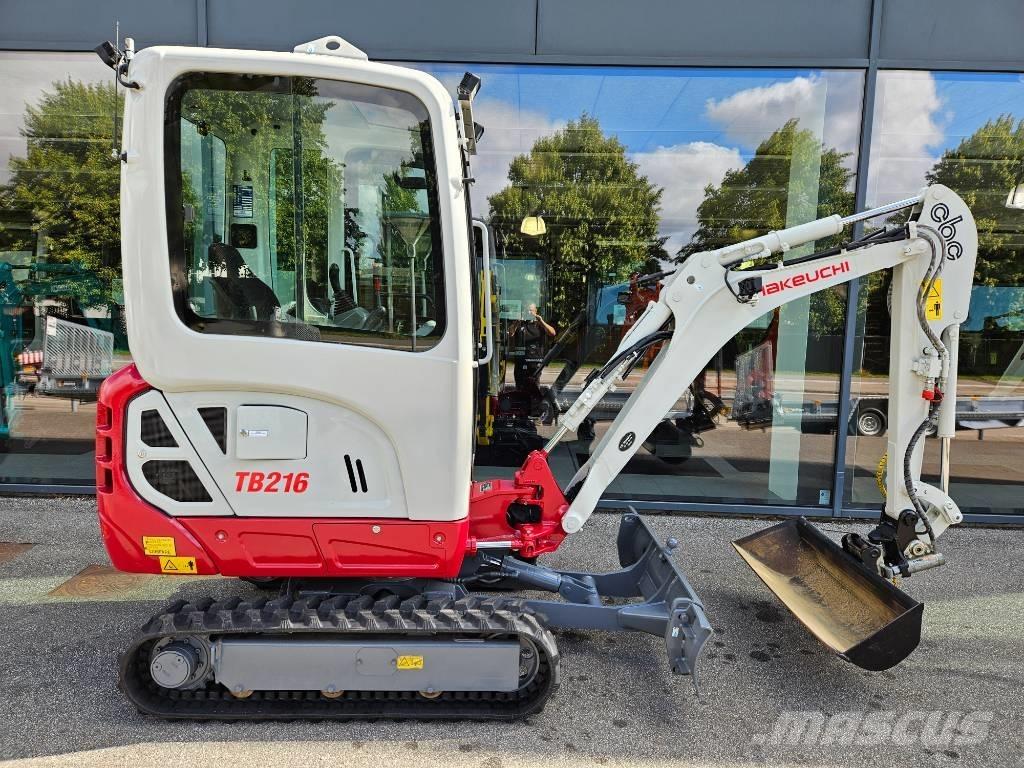Takeuchi TB 216 Mini bageri < 7t