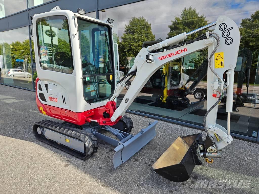 Takeuchi TB 216 Mini bageri < 7t