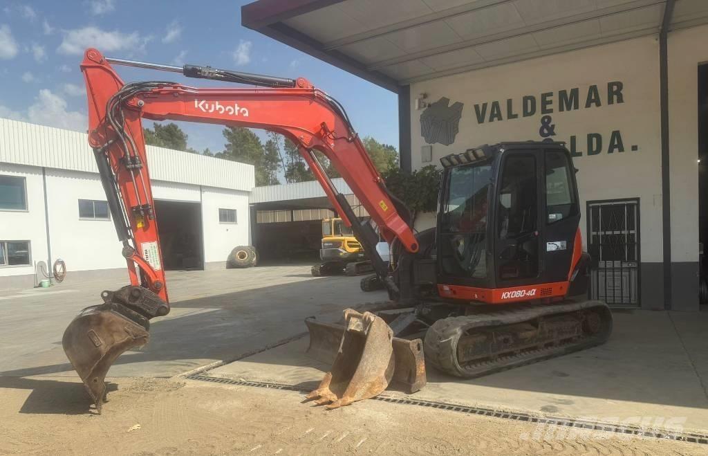 Kubota KX 080-4 Midi bageri 7t – 12t