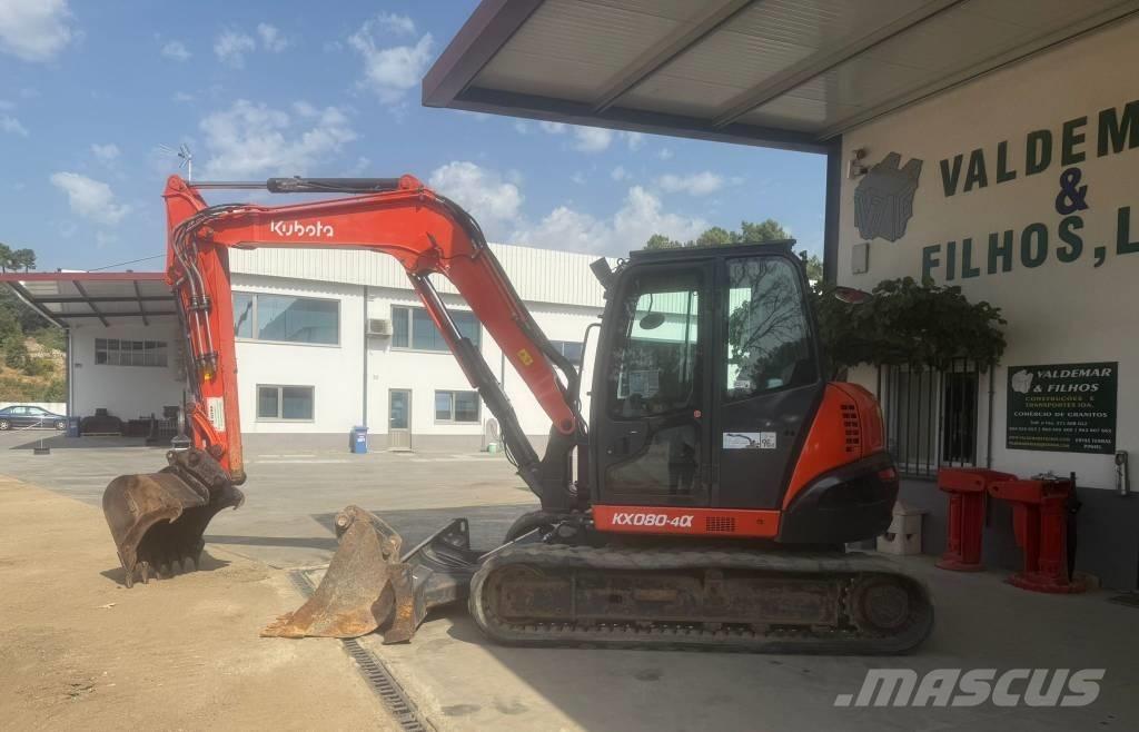 Kubota KX 080-4 Midi bageri 7t – 12t