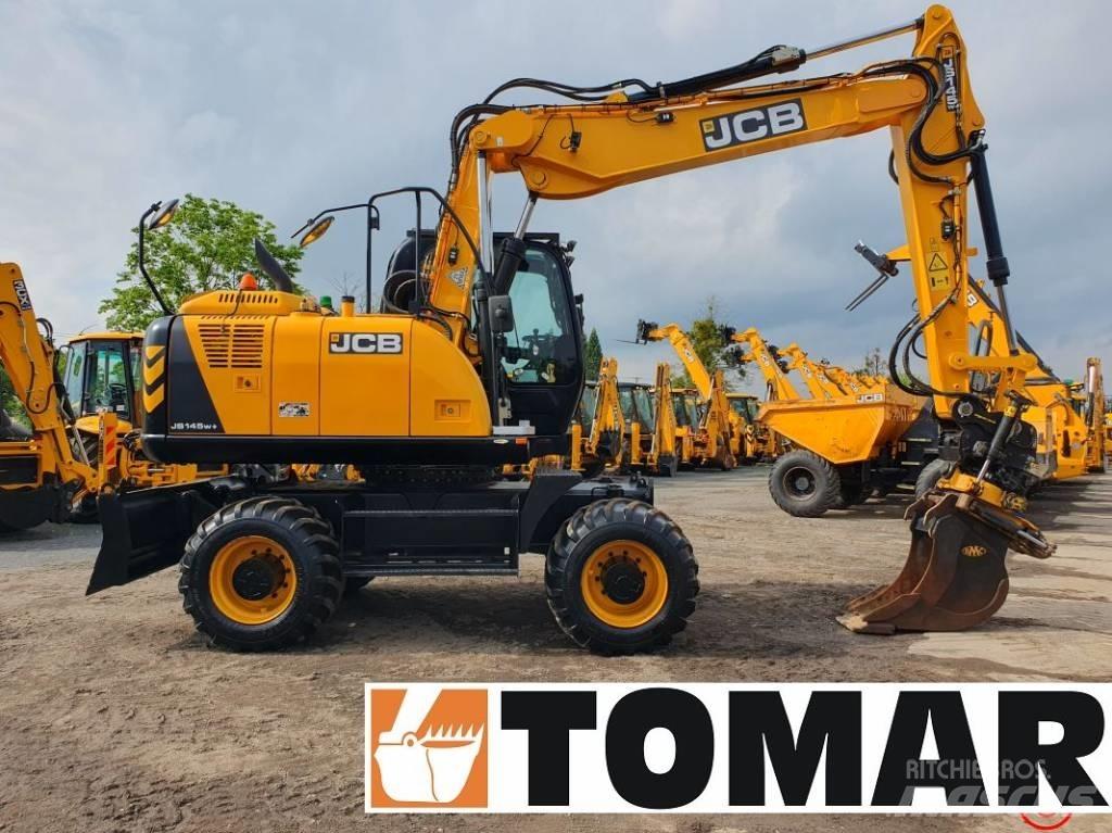 JCB JS 145 W Bageri točkaši