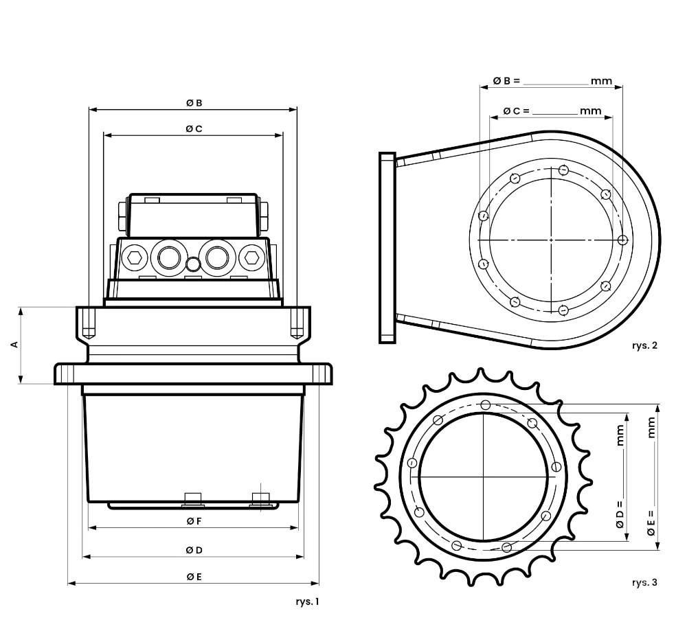 CASE CX 25 Transmisija