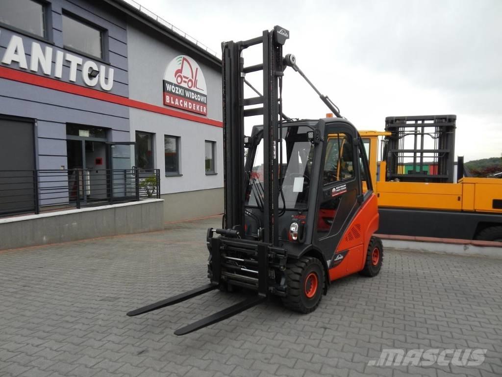 Linde H25T-02 Plinski viljuškari