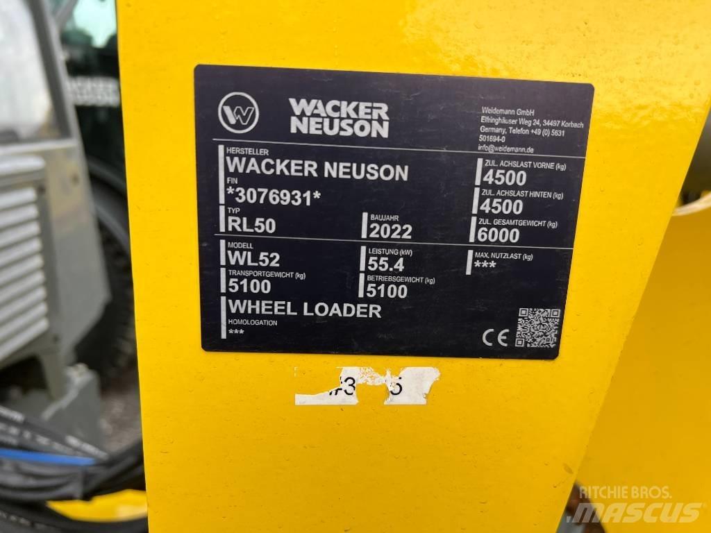 Wacker Neuson WL 52 Utovarivači na točkove