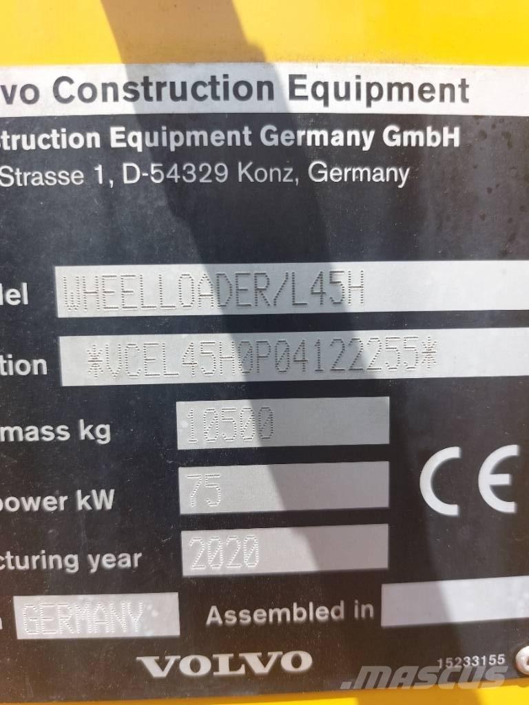 Volvo L 45 H Utovarivači na točkove