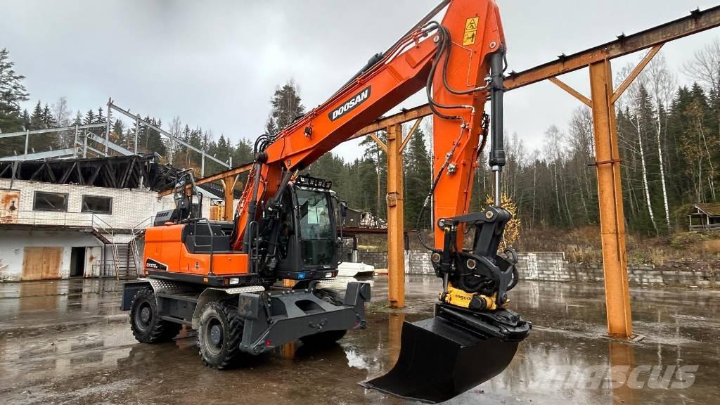 Doosan DX 170 W Bageri točkaši