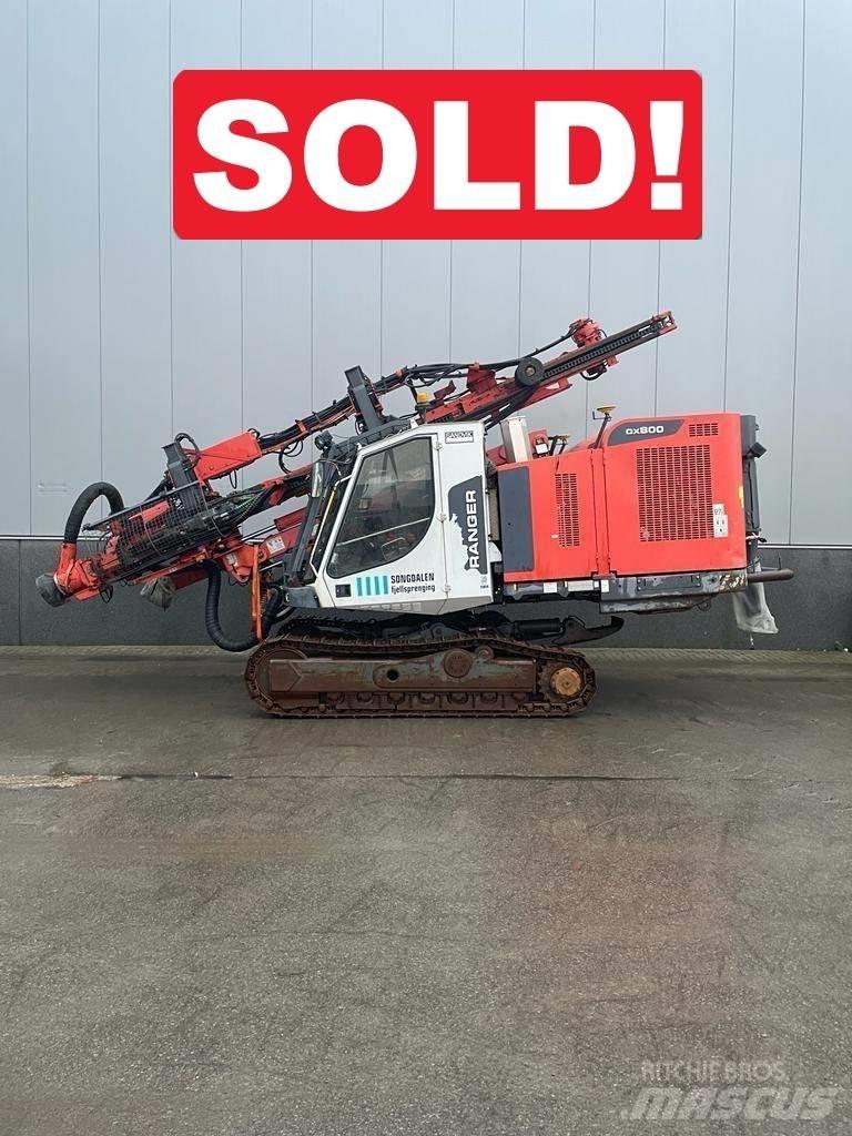 Sandvik DX800 Terenske bušilice